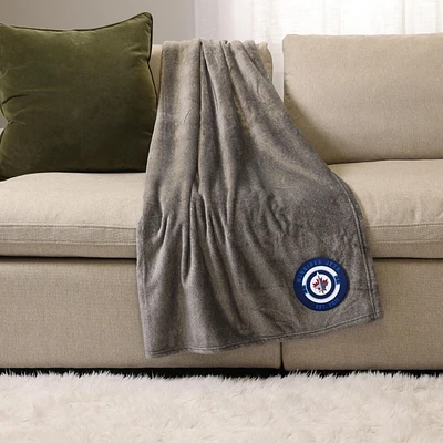 NHL, NBA, MLB Grey Sports Throw Blanket, 50" x 60"