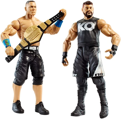 Coffret de 2 figurines John Cena et Kevin Owens Coffret Combat de WWE