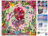 Buffalo Games - Le puzzle Krovblit - Flower Jungle II - en 300 pièces