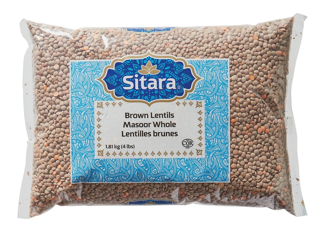 Sitara Brown Lentils Masoor Whole