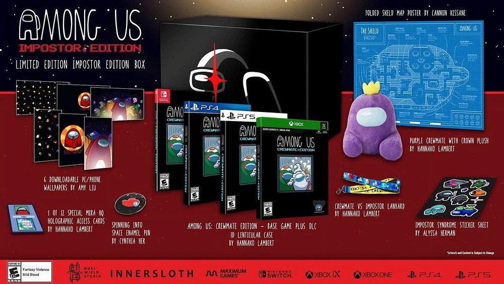 Jeu vidéo Among Us Impostor Edition pour (PS5) - Exclusif à Walmart PlayStation 5