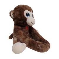 WAY TO CELEBRATE une grande peluche de singe à bras long, 14 pouces
