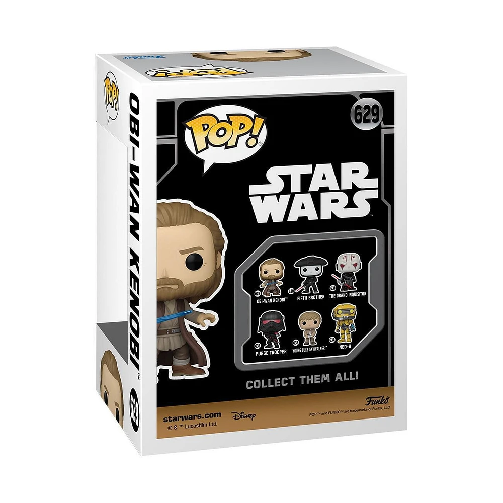 Funko Pop! Obi-Wan Kenobi S2: - Obi-Wan (posture de combat) - Bobblehead En Vinyle