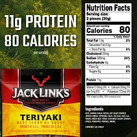 JACK LINK'S TERIYAKI BEEF JERKY 80G, JL TERIYAKI BEEF JERKY 80G