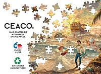 Ceaco - Thomas Kinkade Disney - La Petite Sirène Célébration de l'Amour - Puzzle 750 pièces