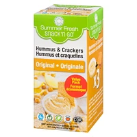 Snack'n Go Hummus & Crackers - Original, Hummus & Crackers-Original