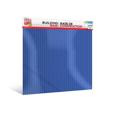 Base de construction Block Tech en bleu