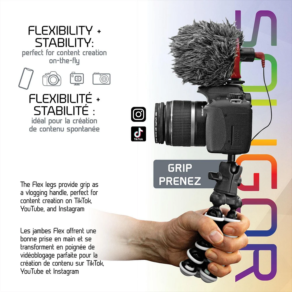 Soligor FlexPod Mini Tripod, Tabletop mini-tripod
