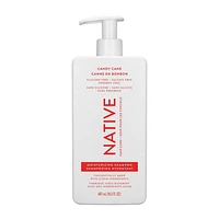 Shampooing hydratant Native en édition limitée, Canne de bonbon, sans sulfate ni parabènes, 487 mL 487ML