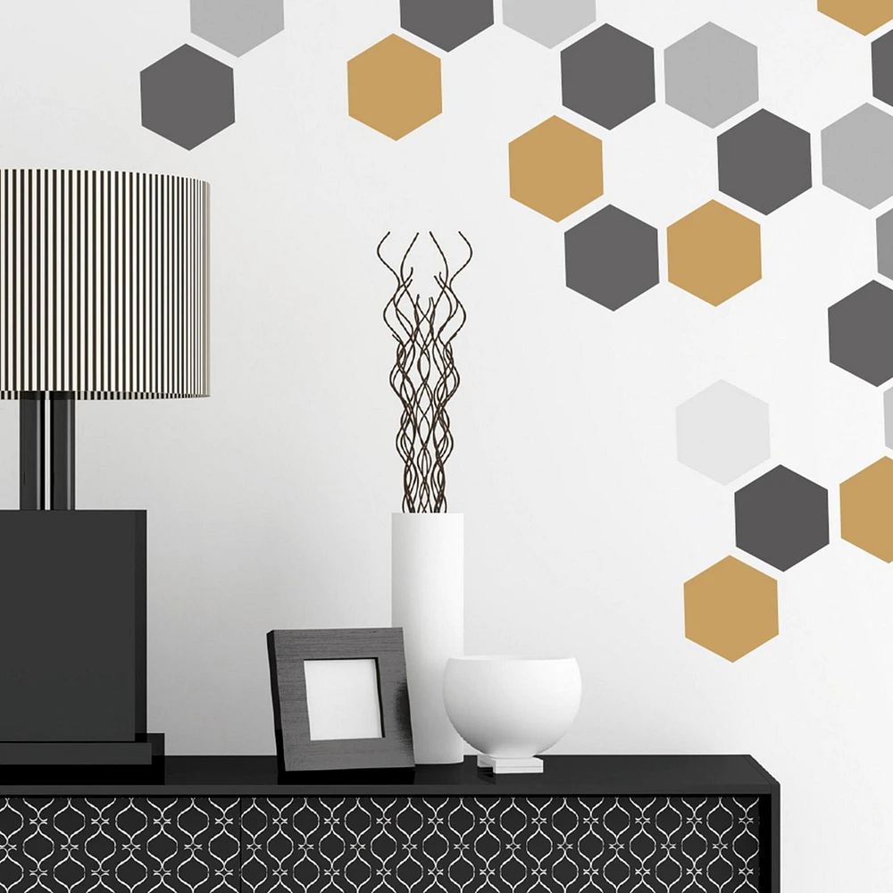 Truu Design, Autocollants hexagonaux muraux