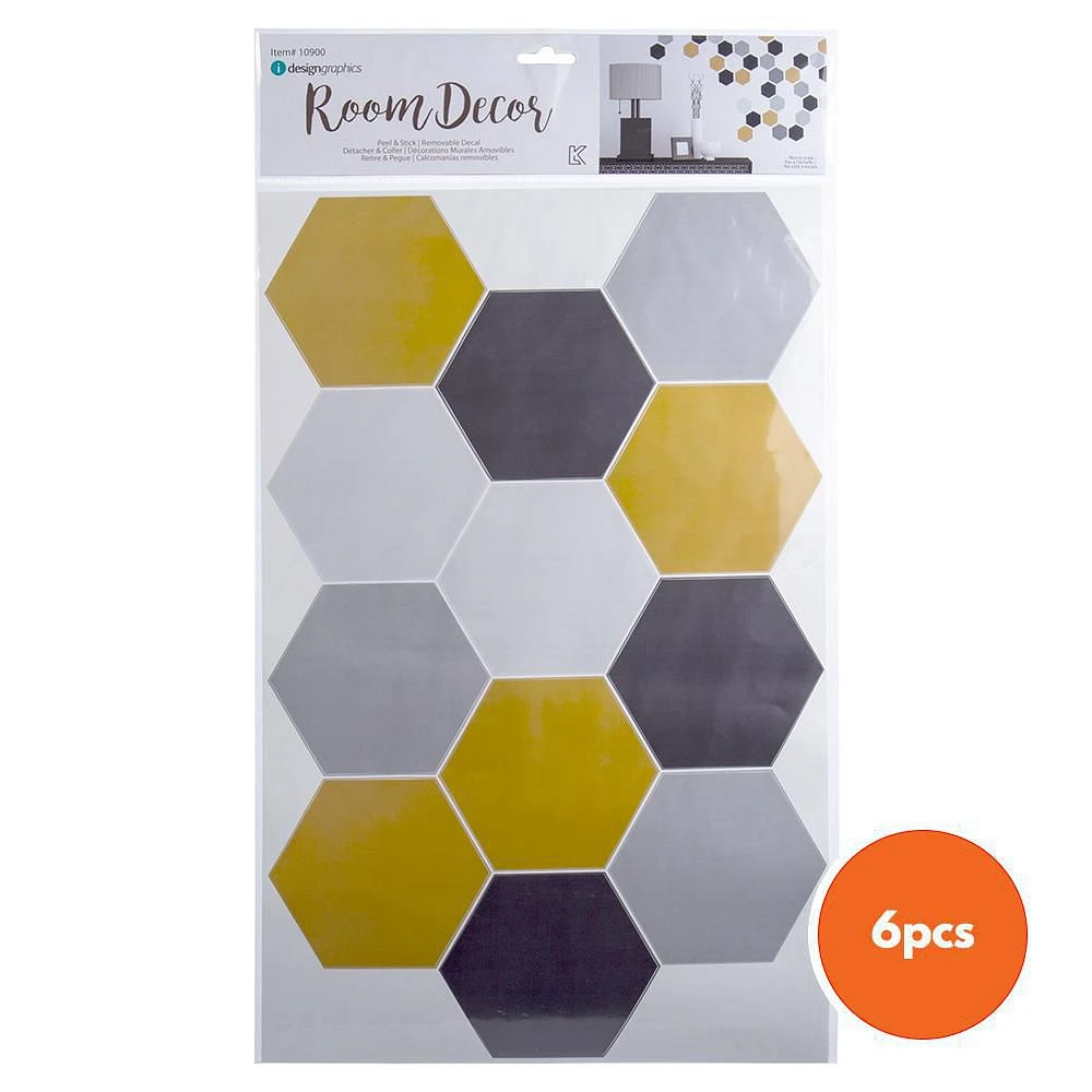 Truu Design, Autocollants hexagonaux muraux
