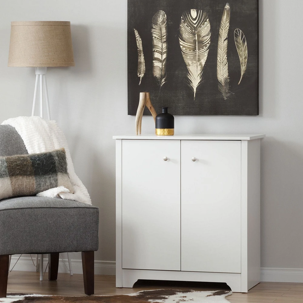 South Shore Vito Small 2-Door Storage Cabinet