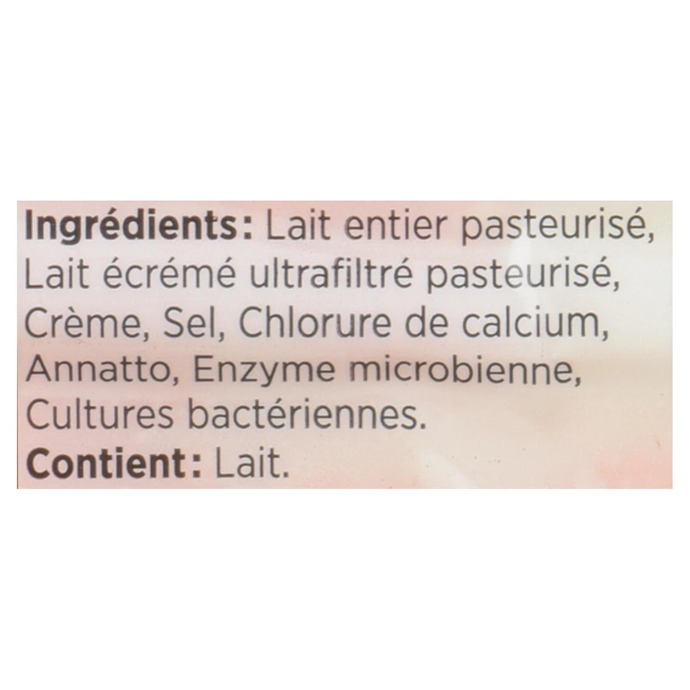 Laiterie Chalifoux Maison Riviera 31 % Milk Fat. Mild Orange Cheddar Cheese 270G, Riviera Mild 270G