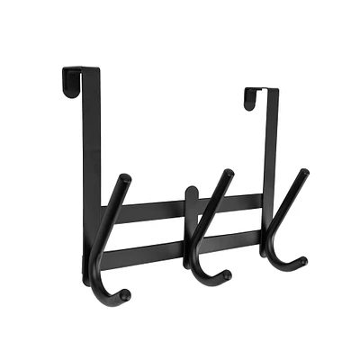Era Barre à 3 crochets Zeus pour dessus de porte noir, 10.24 x 8.74po 10,24 x 8,74 po