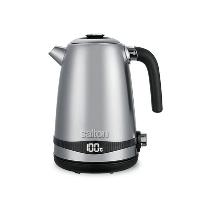 Bouilloire à contrôle numérique de la température Salton, 1,7L, JK2038