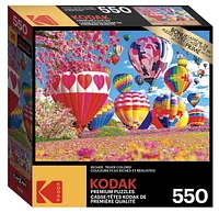 Kodak 550 Piece Puzzle - Pretty Hearts