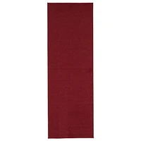 Ottomanson Oscar Collection Non-Slip Rubberback Solid 2x5 Indoor Runner Rug, 20" x 59"