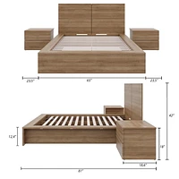 Nexera James 4-Piece Bedroom Set