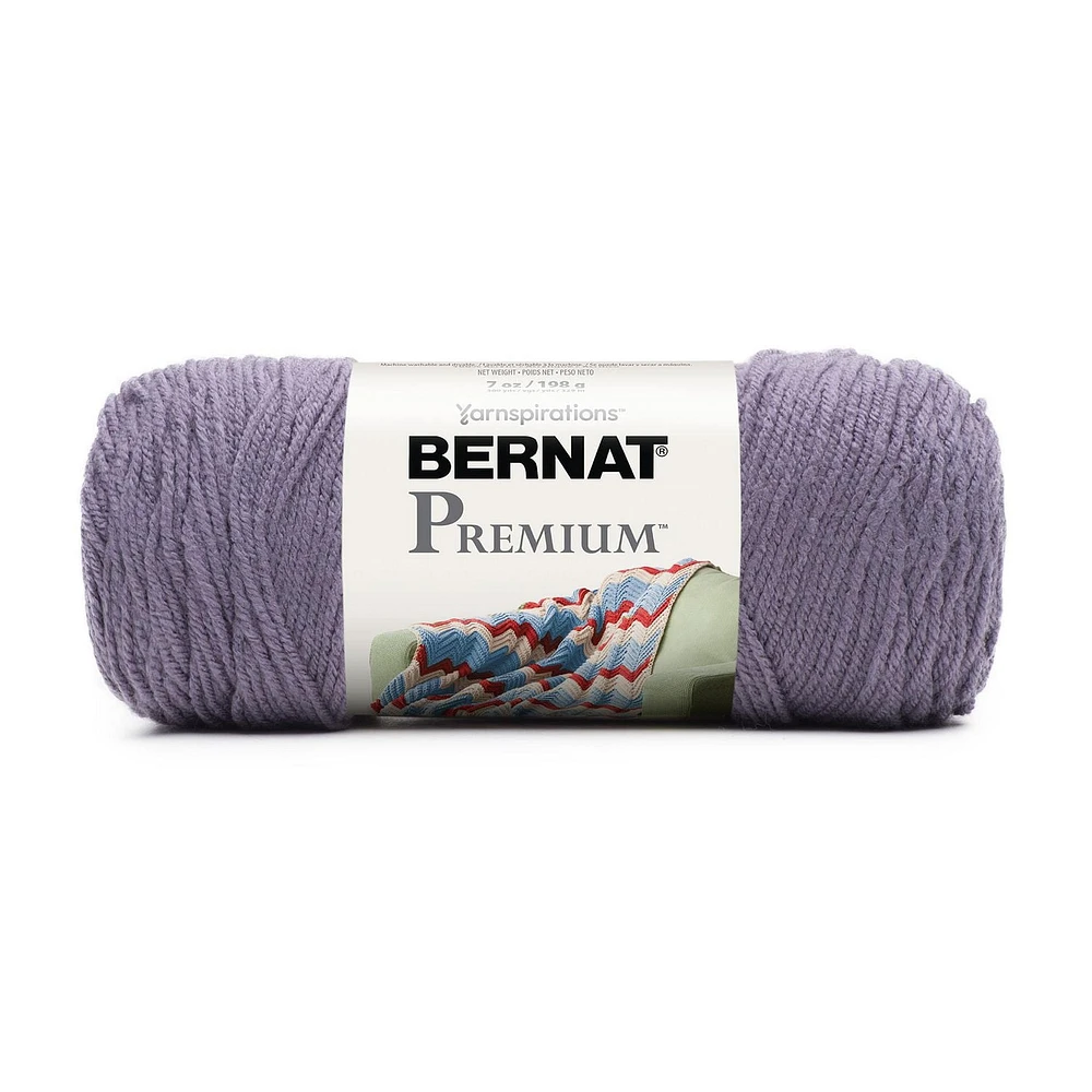 Bernat® Premium™ Yarn, Acrylic #4 Medium, 7oz/198g, 360 Yards