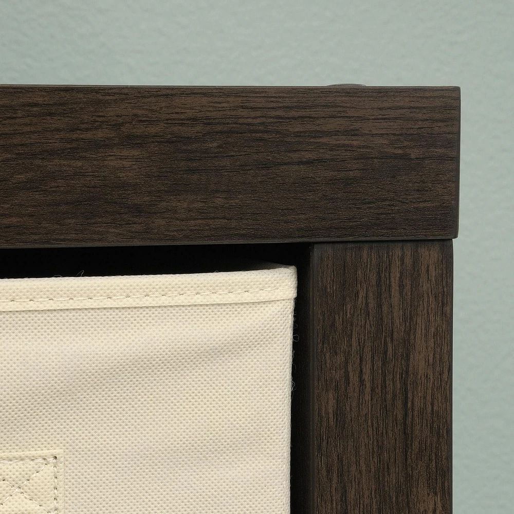 Sauder® Stow-Away 4-Cube Organizer, Smoked Oak, 421548