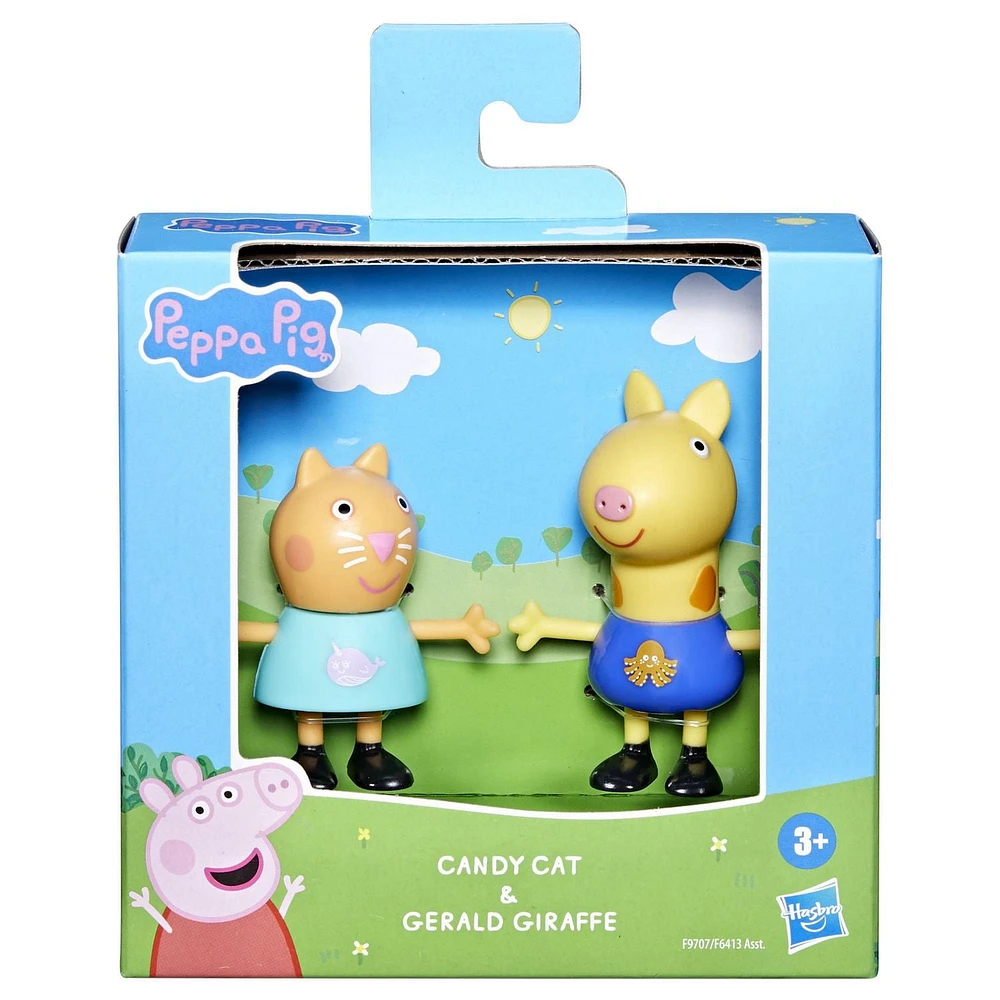 Peppa Pig Peppa's Best Friends Candy Cat & Gerald Giraffe Figures