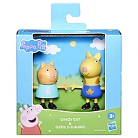 Peppa Pig Peppa's Best Friends Candy Cat & Gerald Giraffe Figures