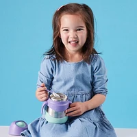 b.box - Insulated Food Jar with Spork for Toddlers Easy open container for Toddlers Stainless Steel, 5hrs + of perfect temperatures Dishwasher safe, BPA Free
