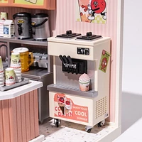 Kit de Maison Miniature DIY Super Creator Double Joy Bubble Tea Rolife DW006