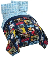 Star Wars Ensemble de literie 4 Pièces pour lit 1 place + En prime un sac.