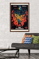 Netflix Stranger Things: Season 4 - The Piggyback Wall Poster with Magnetic Frame, 22.375" x 34"