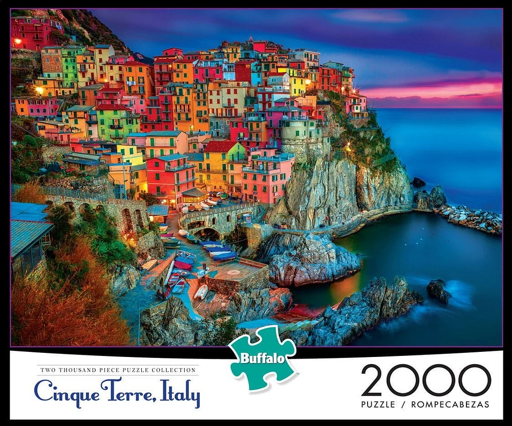 Buffalo Games Cinque Terre, Italy, 2000 Piece Jigsaw Puzzle