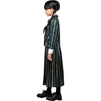 Wednesday Addams Nevermore Academy Girl's Uniform Costume