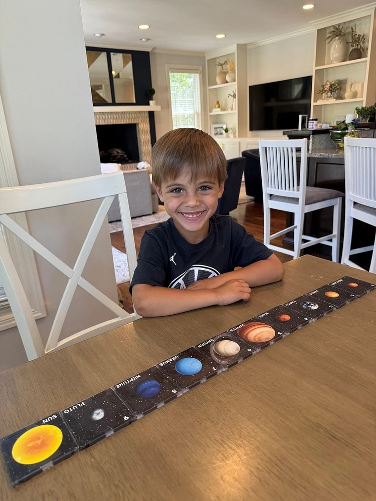 CreateOn NASA Rocketship Magnetic Tile Set