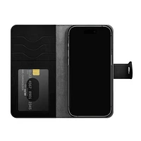 Ideal of Sweden Magnet Wallet+ iPhone 15 Black