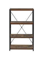 ACME Bob Bookshelf in Weathered Oak