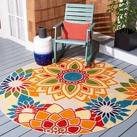 SAFAVIEH Cabana Quincy Tapis Floral Extérieur