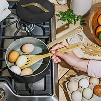 Beautiful 12pc Ceramic Non-Stick Cookware Set by Drew Barrymore, Cookware Set