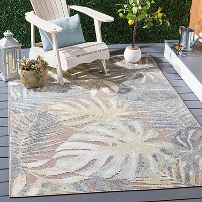 SAFAVIEH Sarasota Alexa Tapis Floral Intérieur/Extérieur
