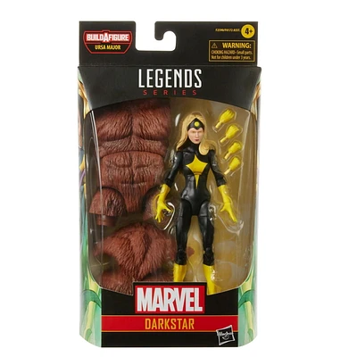 Hasbro Marvel Legends Series 6-inch Darkstar Action Figure Toy, Includes 2 Accessories and 1 Build-A-Figure Part