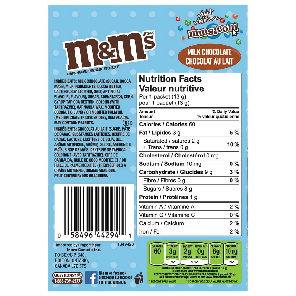 Livre de contes de Pâques au chocolat au lait M & M's®