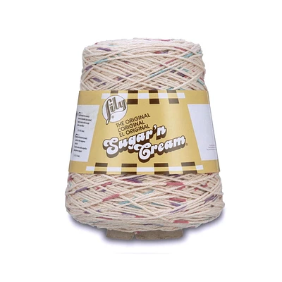 Fil de coton peigné Lily Sugar N Cream® Cones™ n° 4 (moyen), 400 g
