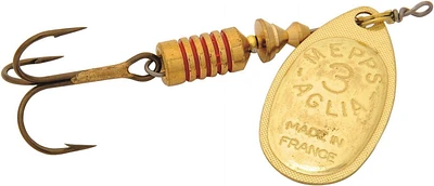 Mepps B3-GOLD Aglia In-Line Spinner #3 1/4oz Plain Gold