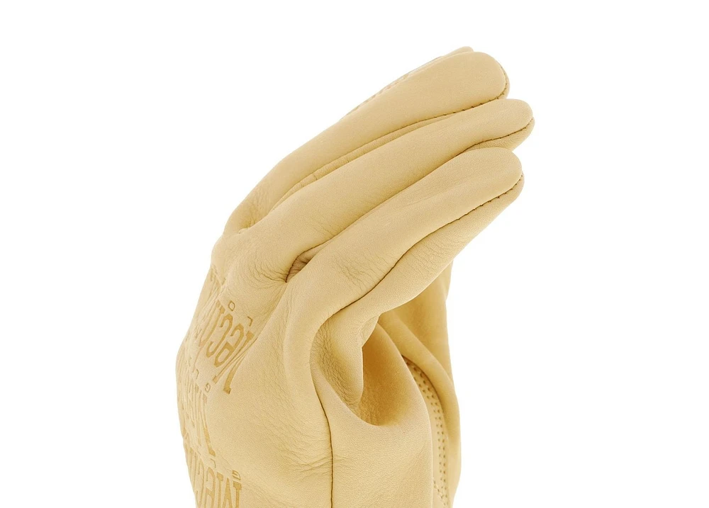 Mechanix Wear DuraHide™ Leather Cow Driver Work Gloves (Small, Tan)