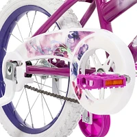 Sea Star de Huffy, 16 pouces, vélo pour filles avec roues d'entraînement, violet 4-6 ans