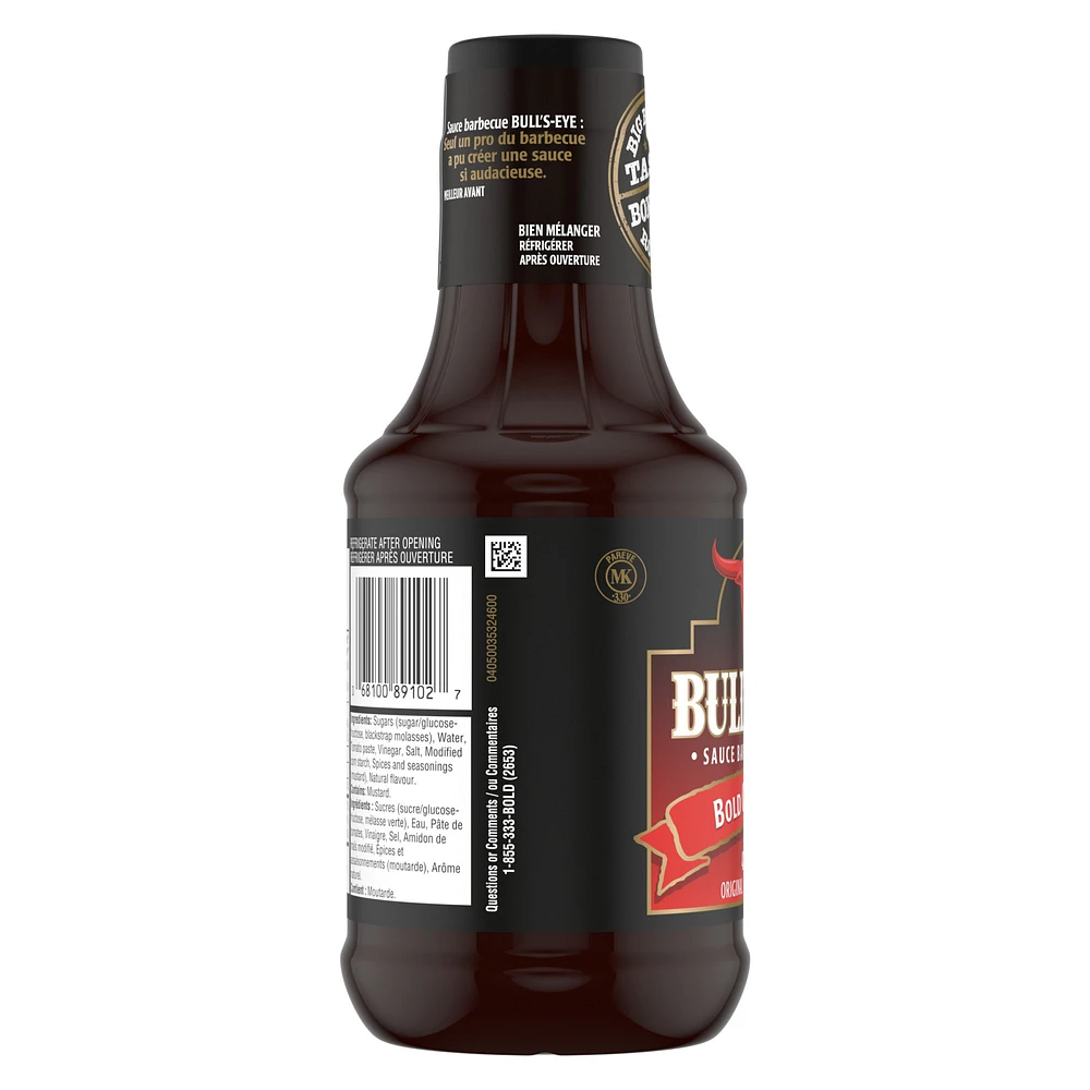 Bull's-Eye Bold Original BBQ Sauce, 425mL, 425mL