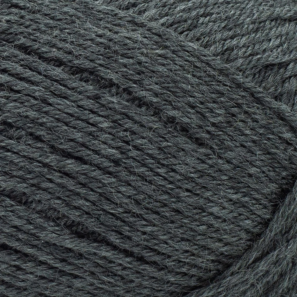 Lion Brand Wool-Ease Recycled Charcoal Medium Weight Acrylic Wool Yarn Grey 3-Pack