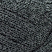 Lion Brand Wool-Ease Recycled Charcoal Medium Weight Acrylic Wool Yarn Grey 3-Pack