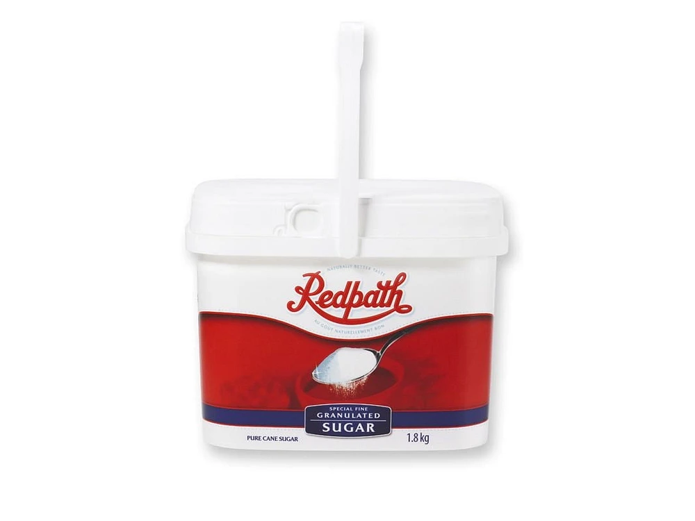 Redpath Reusable & Recyclable Container with Granulated Sugar