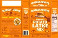 Manischewitz Potato Latke Mix, Manischewitz Potato Latke Mix