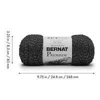 Bernat® Premium™ Sparkle Yarn (3 Pack), Acrylic #4 Medium, 5oz/142g, 258 Yards